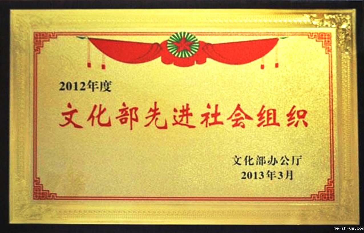 201303文化部2012年度先进社会组织